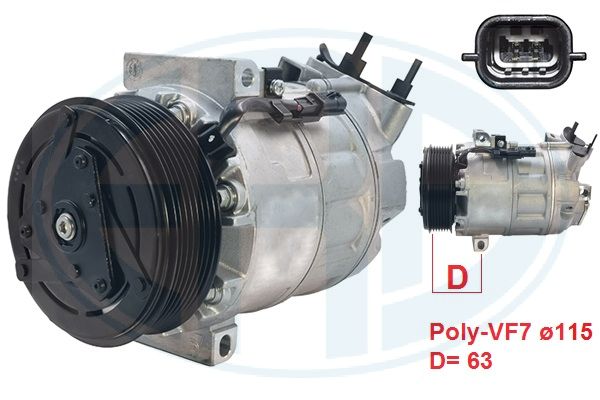 Compresor, climatizare 670111 ERA