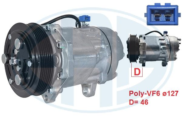 Compresor, climatizare 670130 ERA