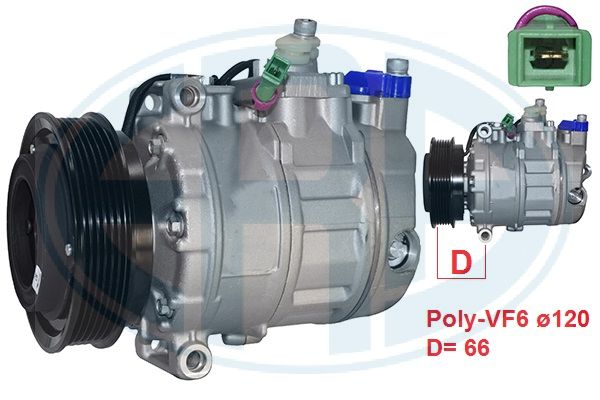 Compresor, climatizare 670132 ERA