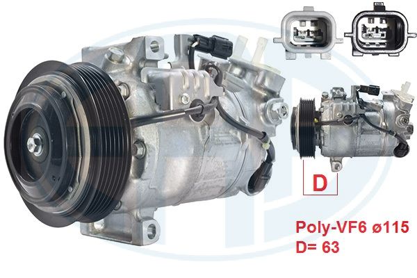 Compresor, climatizare 670147 ERA