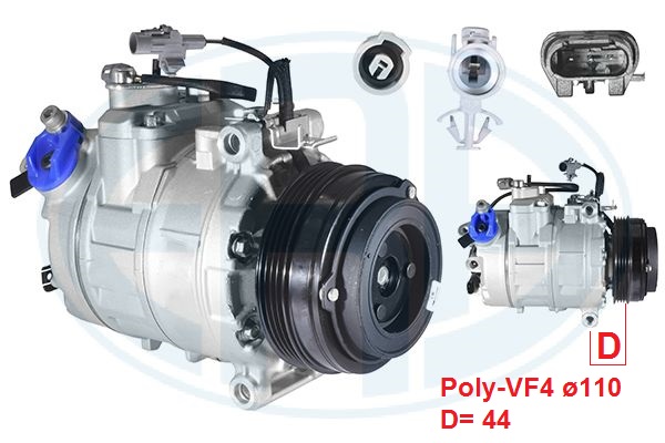 Compresor, climatizare 670150 ERA