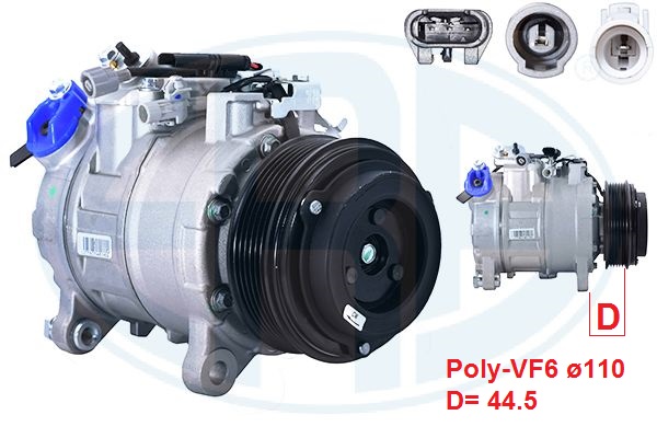 Compresor, climatizare 670152 ERA