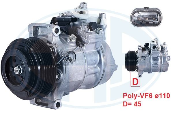 Compresor, climatizare 670168 ERA