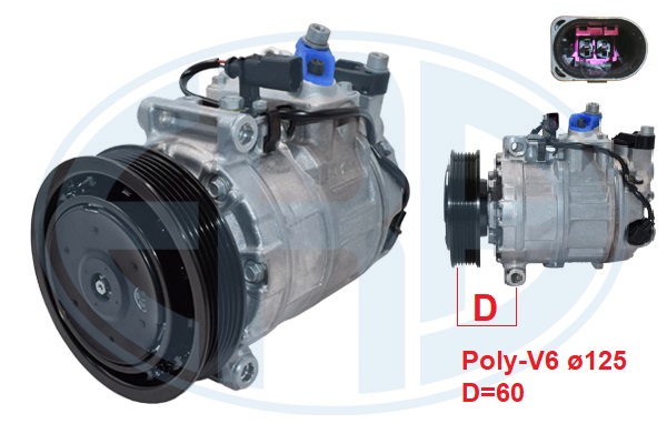 Compresor, climatizare 670184 ERA