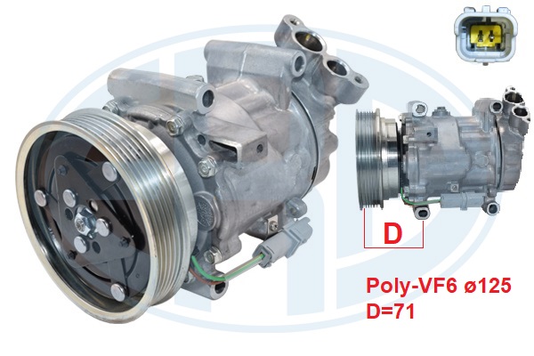 Compresor, climatizare 670188 ERA