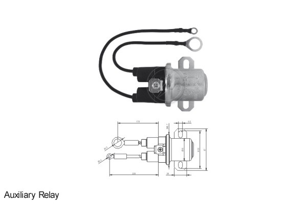 Solenoid, electromotor ZM7408 ERA
