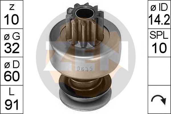 cuplaj unisens,demaror ZN0635 ERA