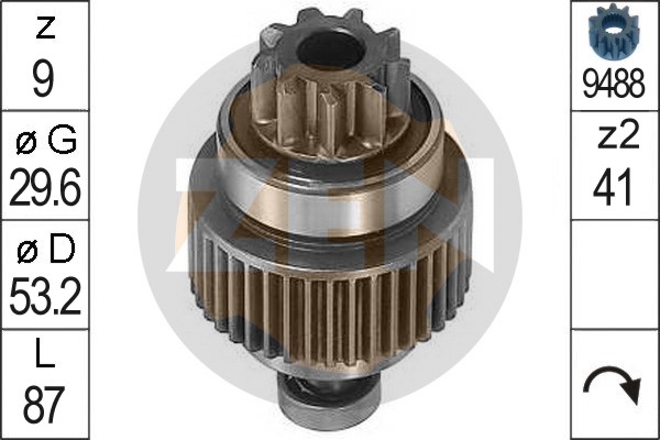 cuplaj unisens,demaror ZN0737 ERA