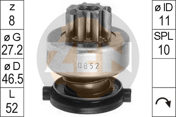cuplaj unisens,demaror ZN0852 ERA