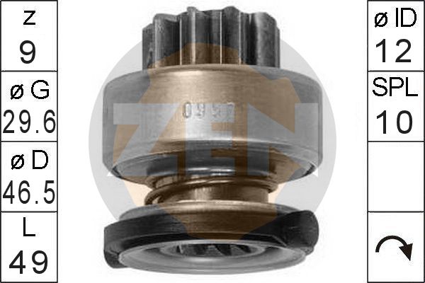 Cuplaj unisens,demaror ZN0997 ERA