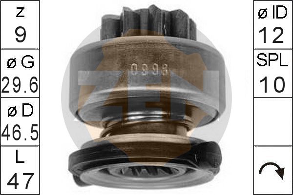 cuplaj unisens,demaror ZN0998 ERA