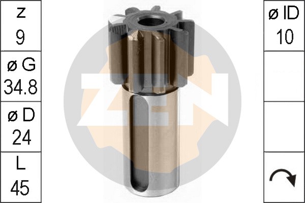 Pinion electromotor ZN1111 ERA