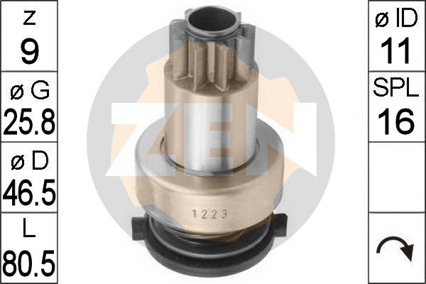 cuplaj unisens,demaror ZN1223 ERA
