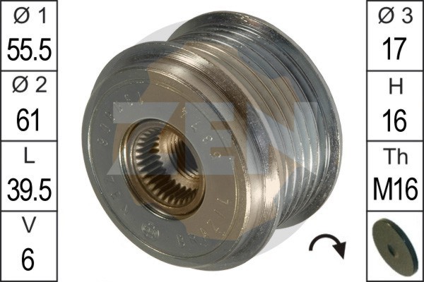 Sistem roata libera, generator ZN5374 ERA