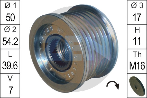 Sistem roata libera, generator ZN5494 ERA