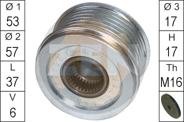 Sistem roata libera, generator ZN5569 ERA