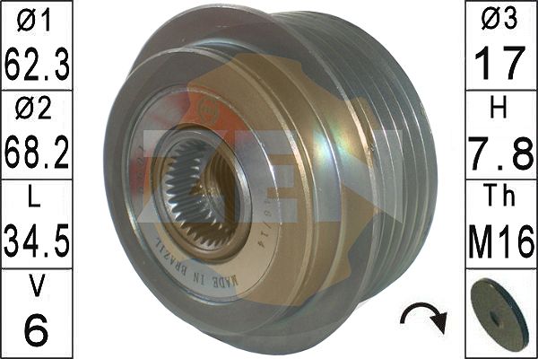 Sistem roata libera, generator ZN5601 ERA