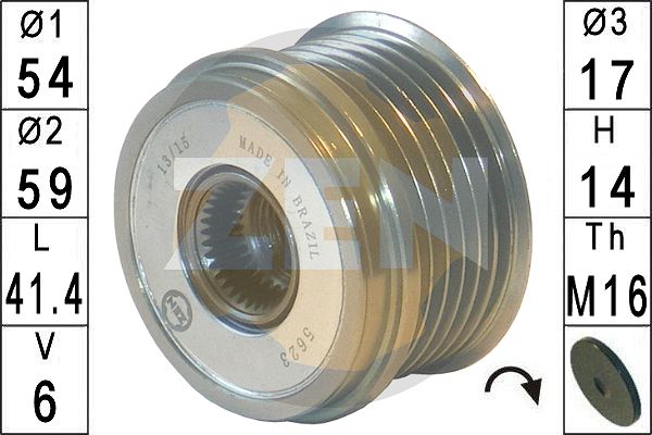 Sistem roata libera, generator ZN5623 ERA
