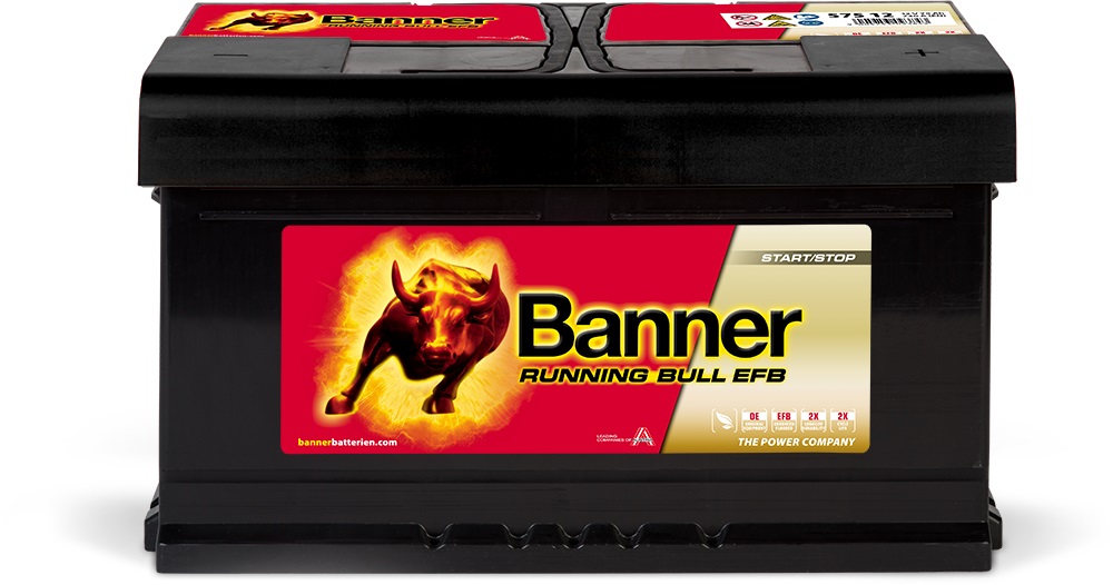 Baterie de pornire 012575120101 BannerPool
