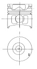 Piston PI003700 IPSA