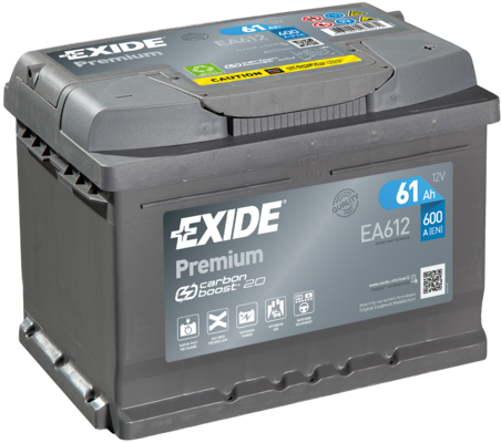 Baterie de pornire EA612 EXIDE