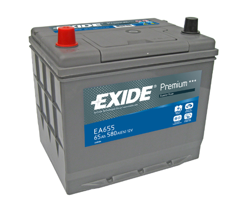 Baterie de pornire EA655 EXIDE 12V 65Ah