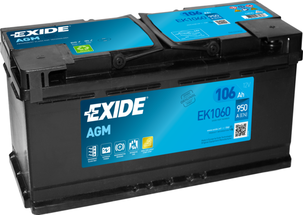 Baterie de pornire EK1060 EXIDE