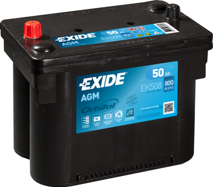 Baterie de pornire EXIDE AGM 12V 50Ah EN800A