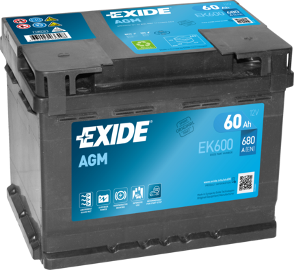 Baterie de pornire EK600 EXIDE