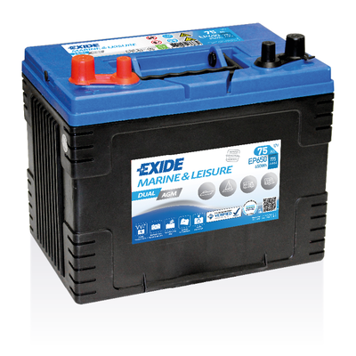 Baterie de pornire EP650 EXIDE 12V 75Ah