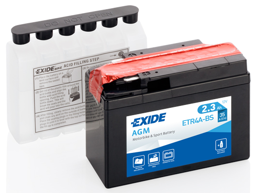 Baterie de pornire ETR4A-BS EXIDE