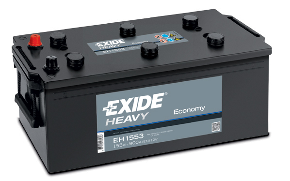 Baterie de pornire EH1553 EXIDE 12V 155Ah