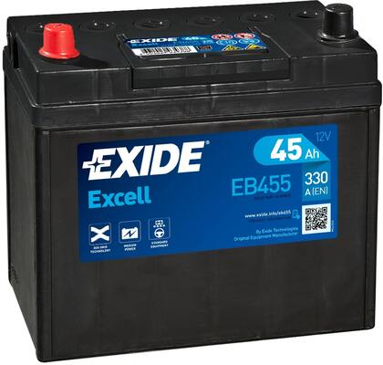 Baterie de pornire EB455 EXIDE