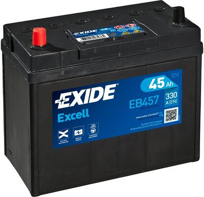 Baterie de pornire EB457 EXIDE 12V 45Ah