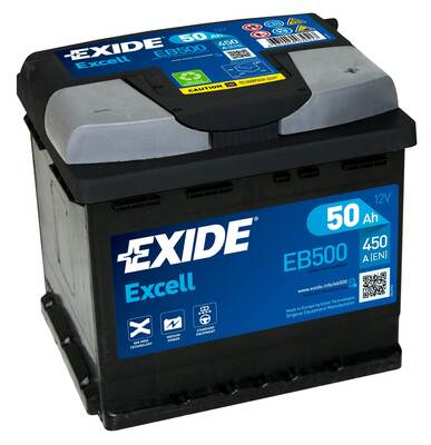 Baterie de pornire Exide Excell 12V 50Ah EN450 - EB500