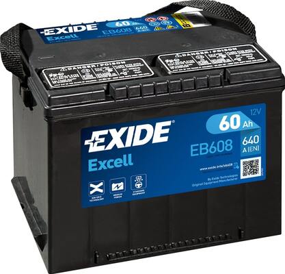 Baterie de pornire EB558 EXIDE 12V 55Ah