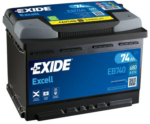 Baterie de pornire EB740 EXIDE