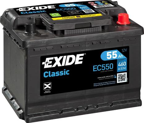 Baterie de pornire EC550 EXIDE