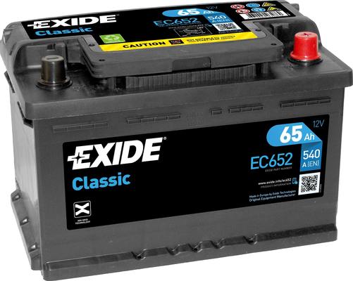 Baterie de pornire EC652 EXIDE