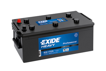 Baterie de pornire EG1703 EXIDE 12V 170Ah