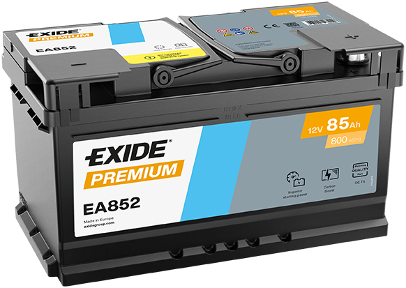 Baterie de pornire EA852 EXIDE