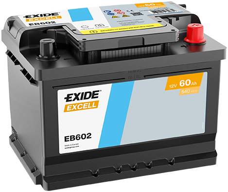 Baterie de pornire EB602 EXIDE