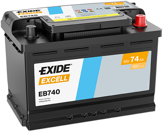 Baterie de pornire EB740 EXIDE