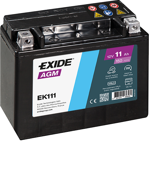 Baterie de pornire EK111 EXIDE