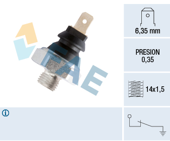 Senzor presiune ulei 11410 FAE