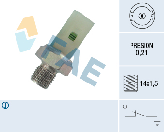 Senzor presiune ulei 12350 FAE