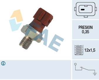 Senzor presiune ulei 12410 FAE