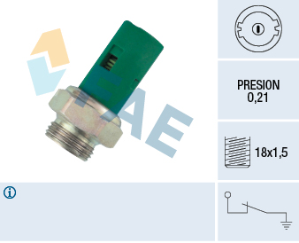 Senzor presiune ulei 12490 FAE