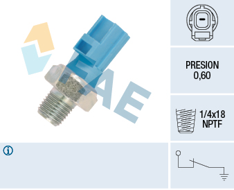 Senzor presiune ulei 12612 FAE