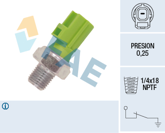 Senzor presiune ulei 12613 FAE